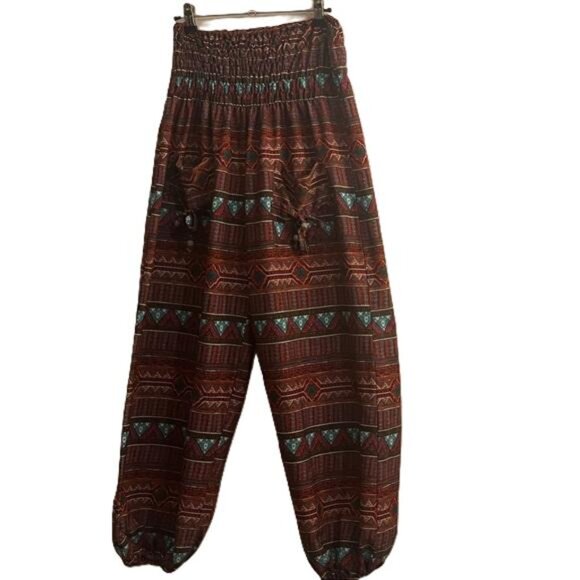 Pants - Tribal Print Jogger Pants